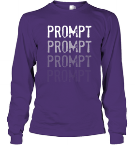 BCBA RBT Fading Prompts Behavior Analyst Long Sleeve T-Shirt
