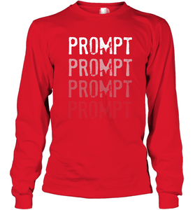 BCBA RBT Fading Prompts Behavior Analyst Long Sleeve T-Shirt