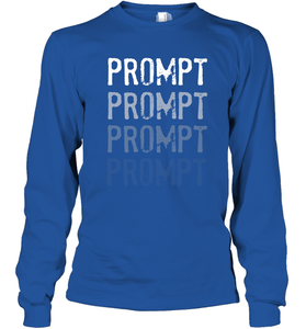 BCBA RBT Fading Prompts Behavior Analyst Long Sleeve T-Shirt
