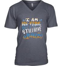 Load image into Gallery viewer, Special Needs NonVerbal Autism Awesome Men's V-Neck
