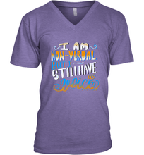Load image into Gallery viewer, Special Needs NonVerbal Autism Awesome Men's V-Neck
