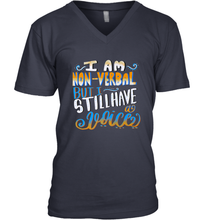 Load image into Gallery viewer, Special Needs NonVerbal Autism Awesome Men's V-Neck
