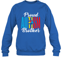 Load image into Gallery viewer, Proud Autism Brother Awareness Support Premium T Shirt Crewneck Sweatshirt
