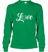Load image into Gallery viewer, Stetson Hatters Love Heart  Football  Team Premium Long Sleeve T-Shirt
