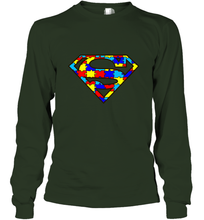 Load image into Gallery viewer, Autism Superhero Long Sleeve T-Shirt
