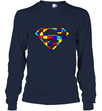 Load image into Gallery viewer, Autism Superhero Long Sleeve T-Shirt
