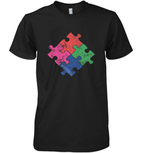 Load image into Gallery viewer, Autism Awareness Distressed T MaassSquad Men's Premium T-Shirt
