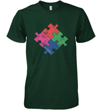 Load image into Gallery viewer, Autism Awareness Distressed T MaassSquad Men's Premium T-Shirt
