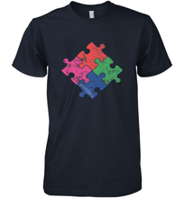Load image into Gallery viewer, Autism Awareness Distressed T MaassSquad Men's Premium T-Shirt
