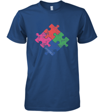 Load image into Gallery viewer, Autism Awareness Distressed T MaassSquad Men's Premium T-Shirt
