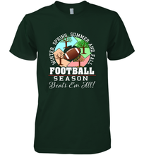Load image into Gallery viewer, Funny Football Season Year Round Gift for Coach and Team Men's Premium T-Shirt
