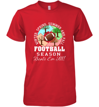 Load image into Gallery viewer, Funny Football Season Year Round Gift for Coach and Team Men's Premium T-Shirt
