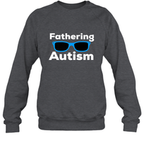 Load image into Gallery viewer, Fathering Autism Shades Crewneck Sweatshirt
