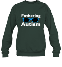 Load image into Gallery viewer, Fathering Autism Shades Crewneck Sweatshirt

