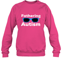 Load image into Gallery viewer, Fathering Autism Shades Crewneck Sweatshirt

