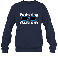 Load image into Gallery viewer, Fathering Autism Shades Crewneck Sweatshirt
