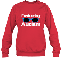 Load image into Gallery viewer, Fathering Autism Shades Crewneck Sweatshirt
